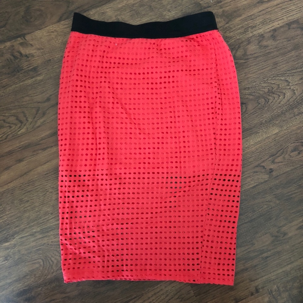 Zara fishnet pencil skirt - size small